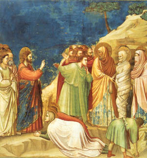 The Raising of Lazarus, Giotto